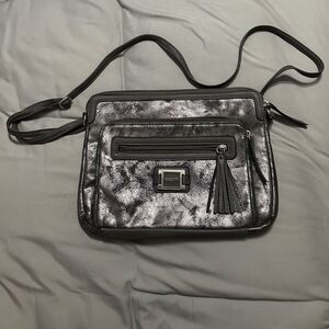ROSETTI Handbag Grey with Tassles